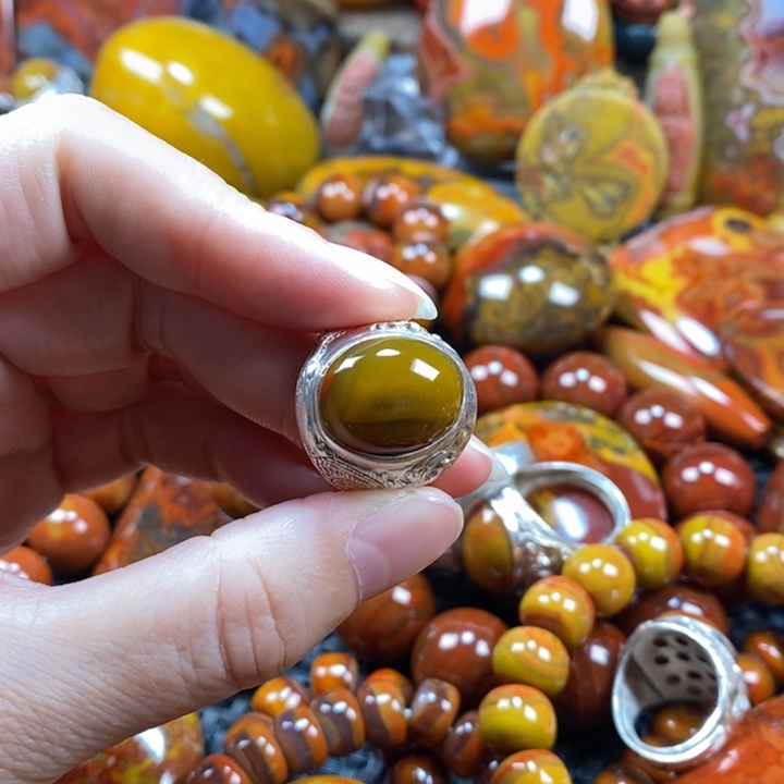 玛瑙/玉髓手串未镶嵌用****7