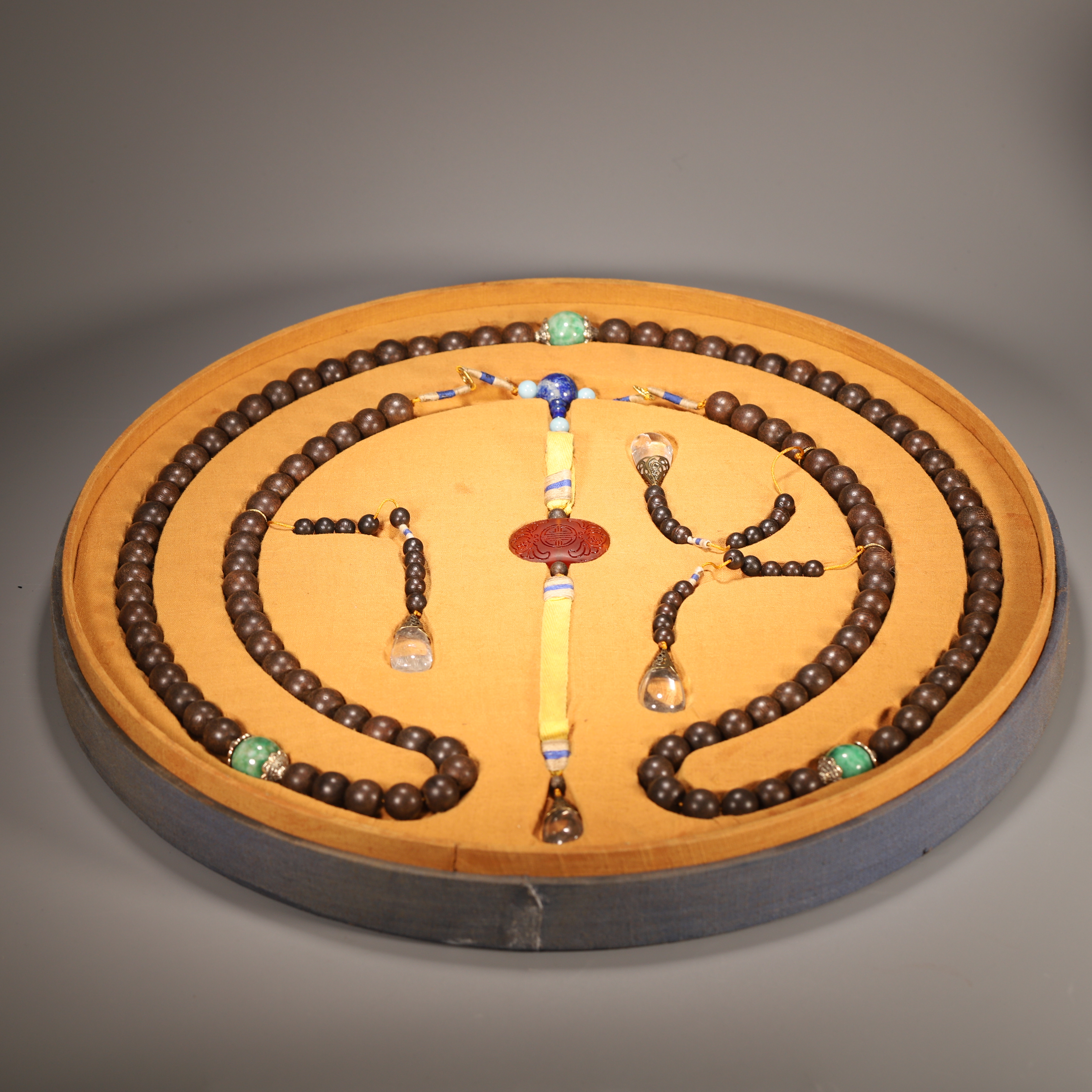 y428/清中晚期 沉香108珠串【华豫之门甄选】