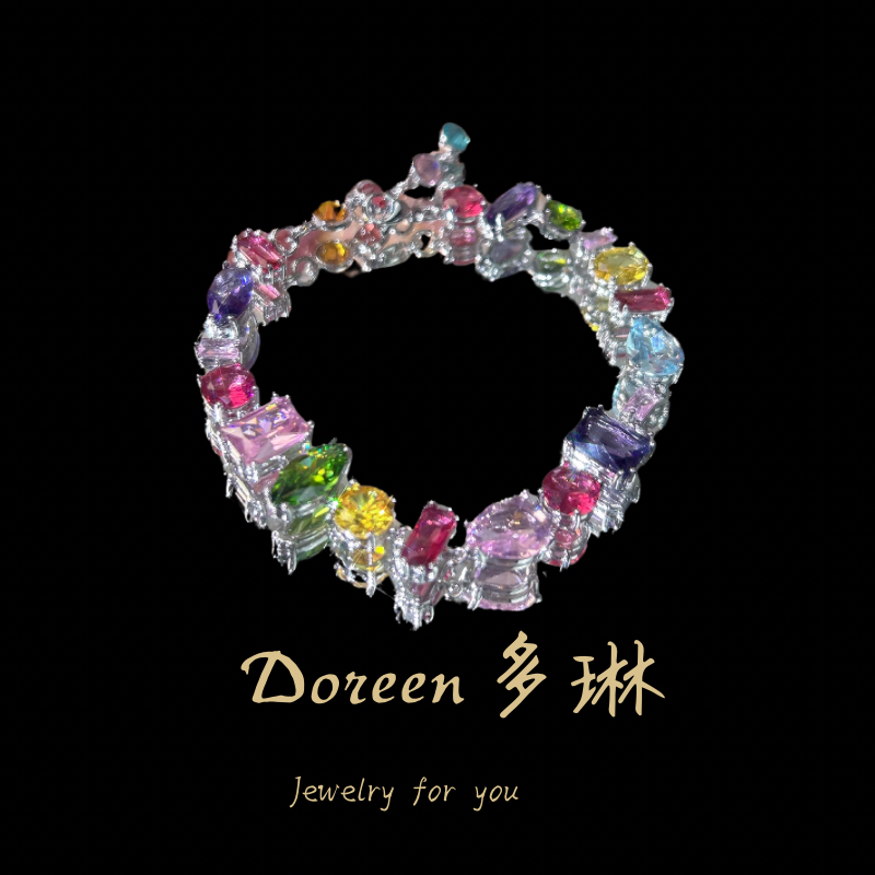 铜合金手链 多巴胺糖果手链CS525