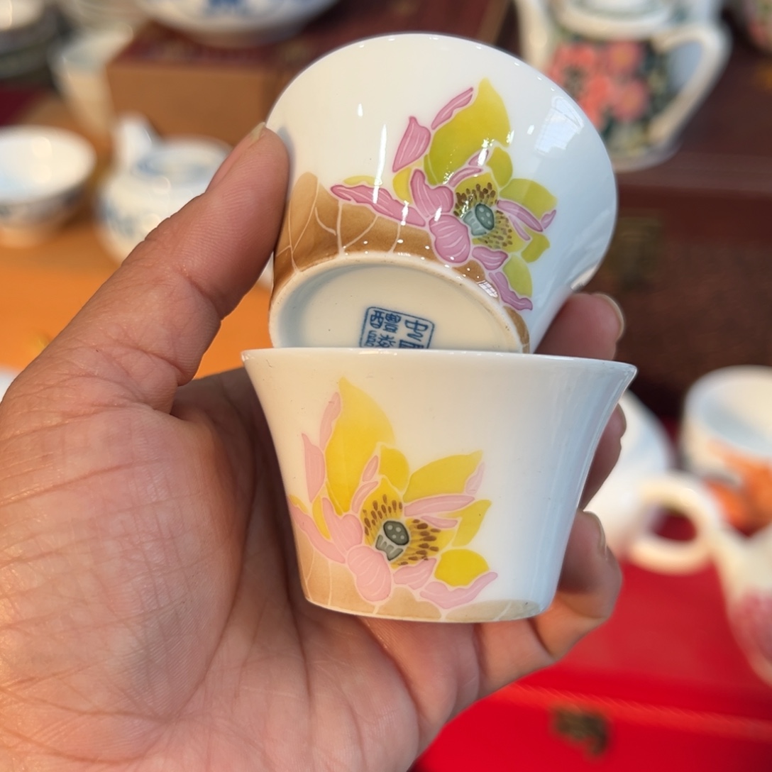 醴陵瓷直播供货基地炸福利手绘40毫升