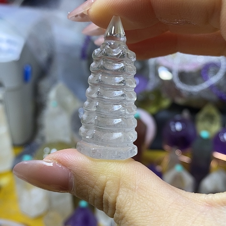 水晶未镶嵌珠宝半成品