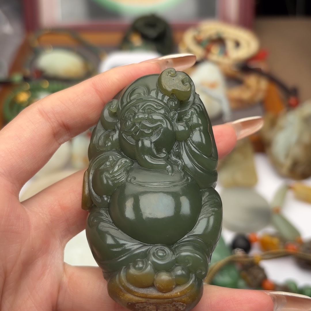 和田玉挂件未镶嵌