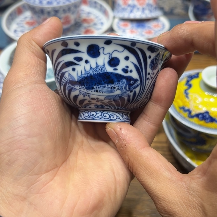 怎****?景德镇鱼藻小压手