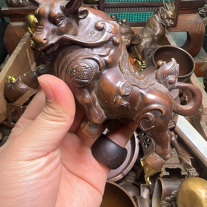 铜器办公室茶室摆件