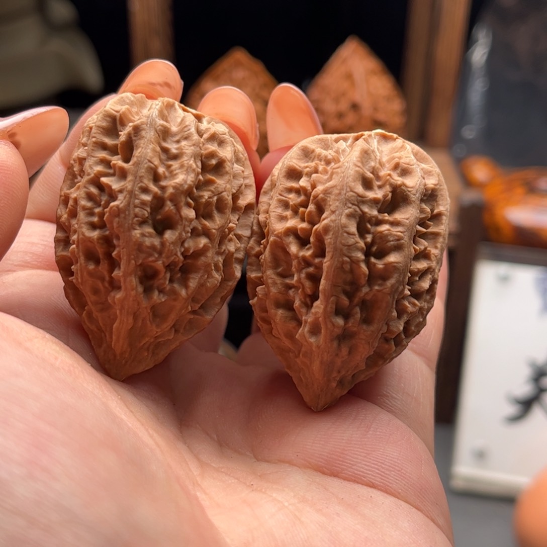 文玩核桃把件关东木子家楸大胖27