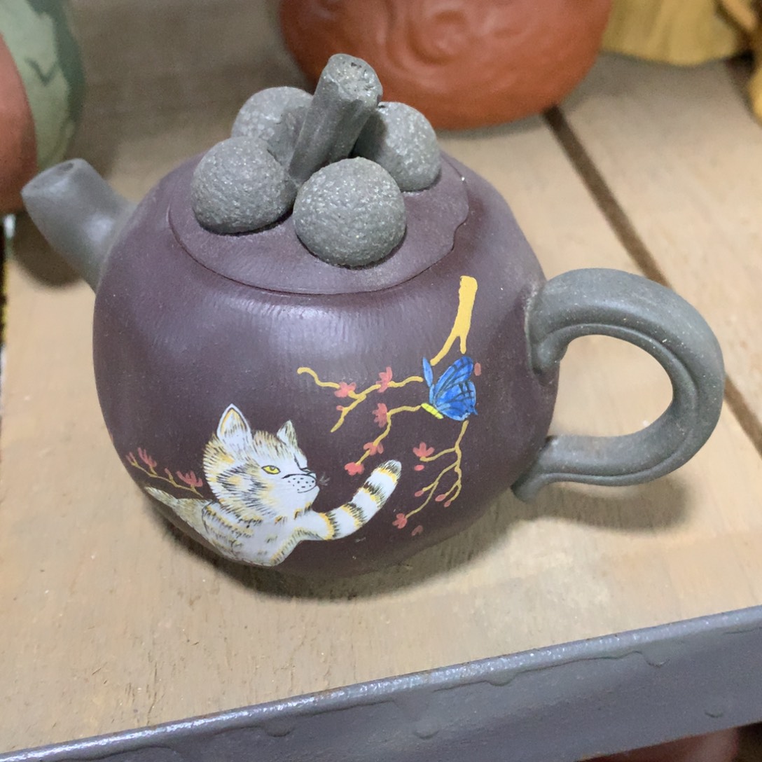 紫砂茶壶原矿手工77