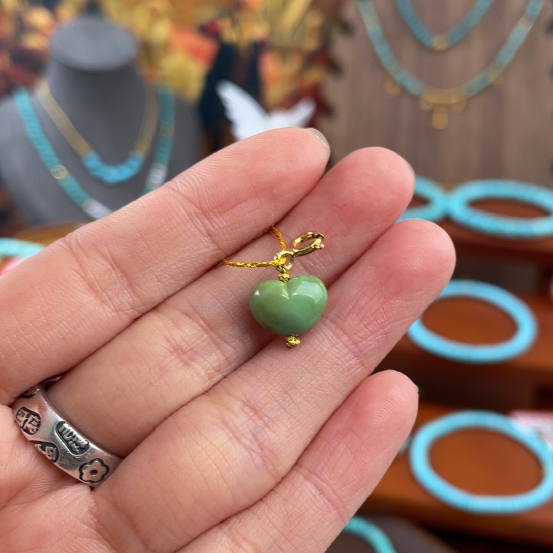 未镶嵌绿松石手链