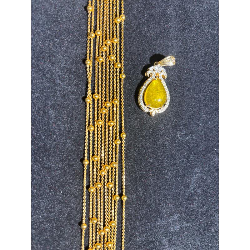 【48小时鉴赏期】先鉴后发 闪O隔珠项链