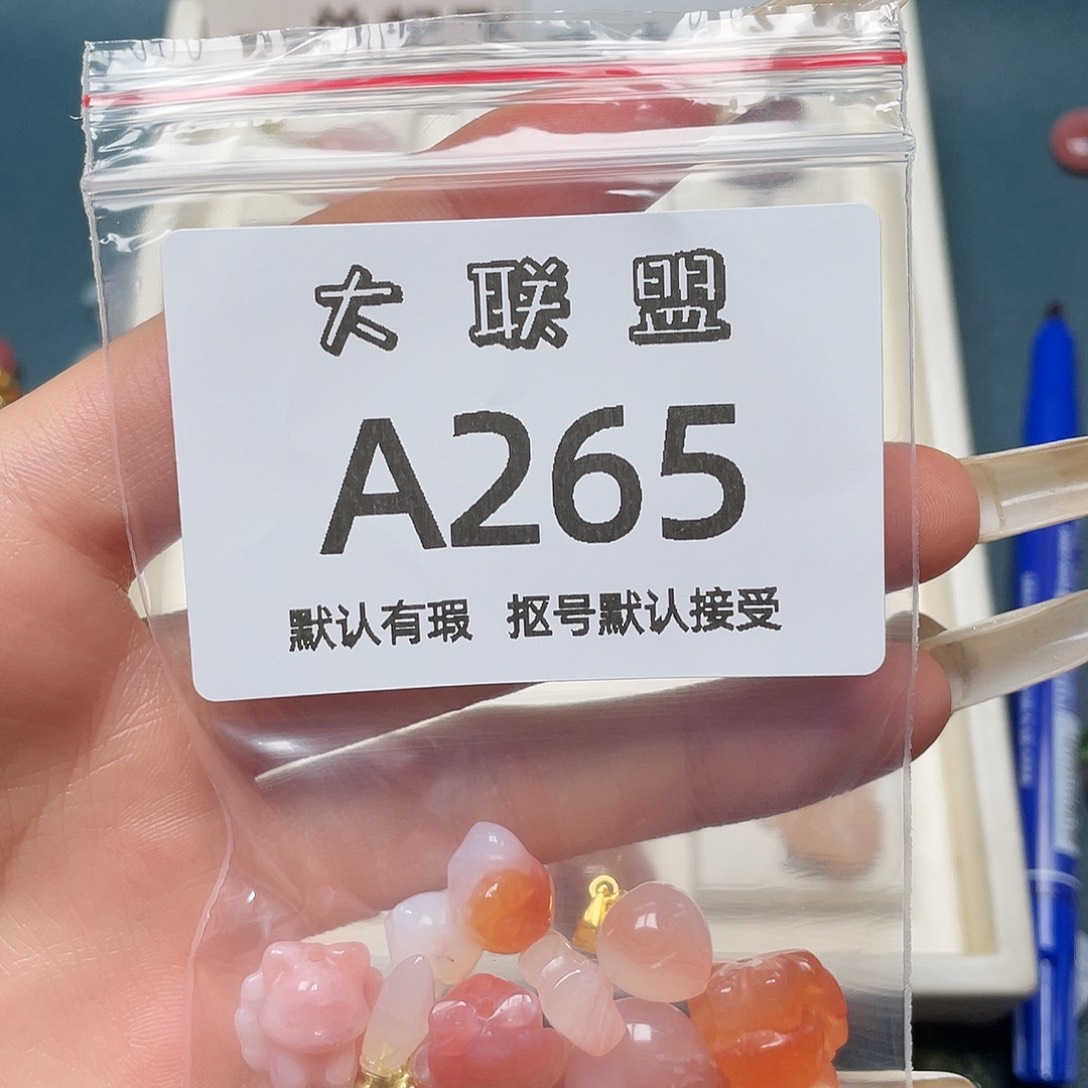 A****玛瑙/玉髓未镶嵌颈饰