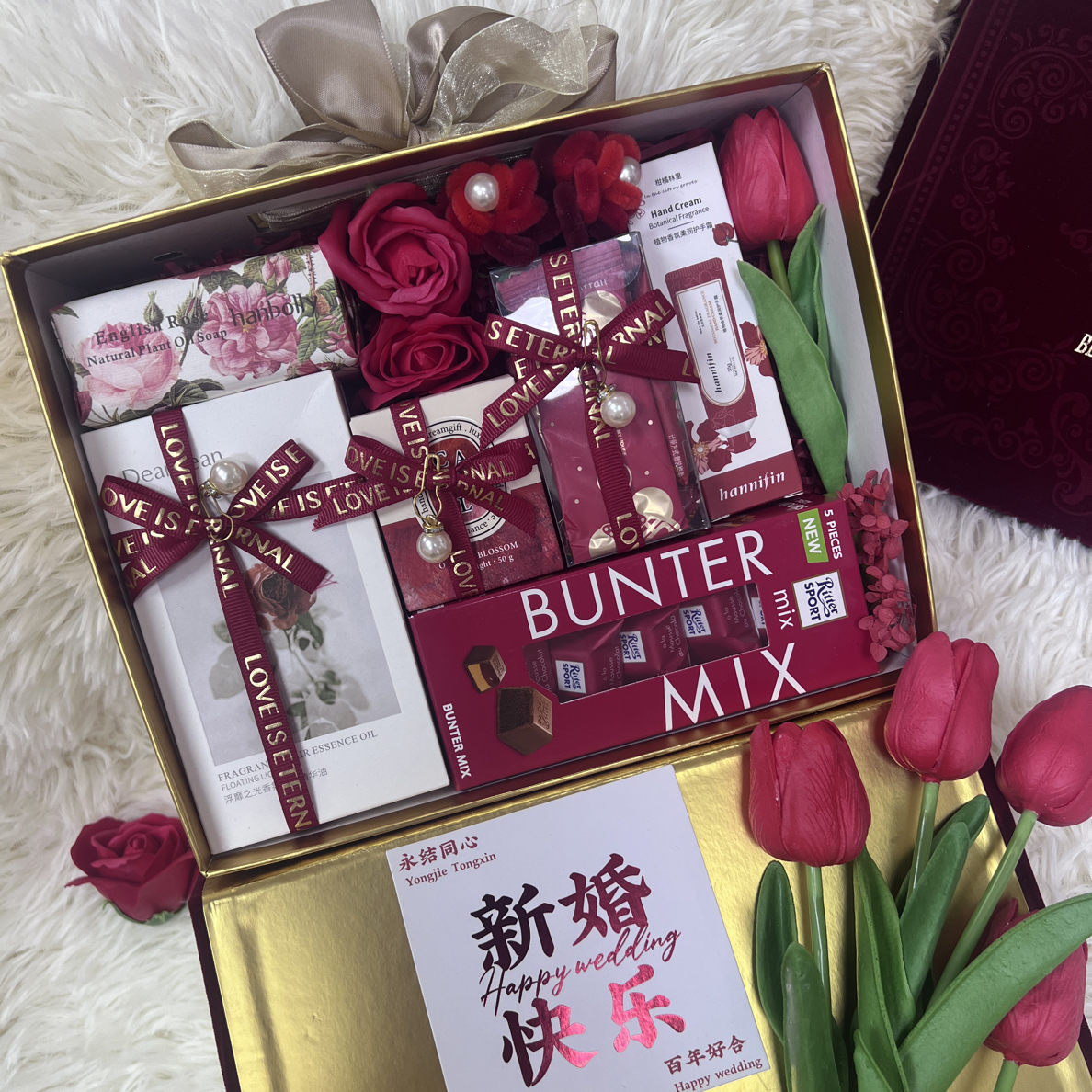婚宴生日节日圣诞节送男女朋友闺蜜生日礼盒高档伴手礼