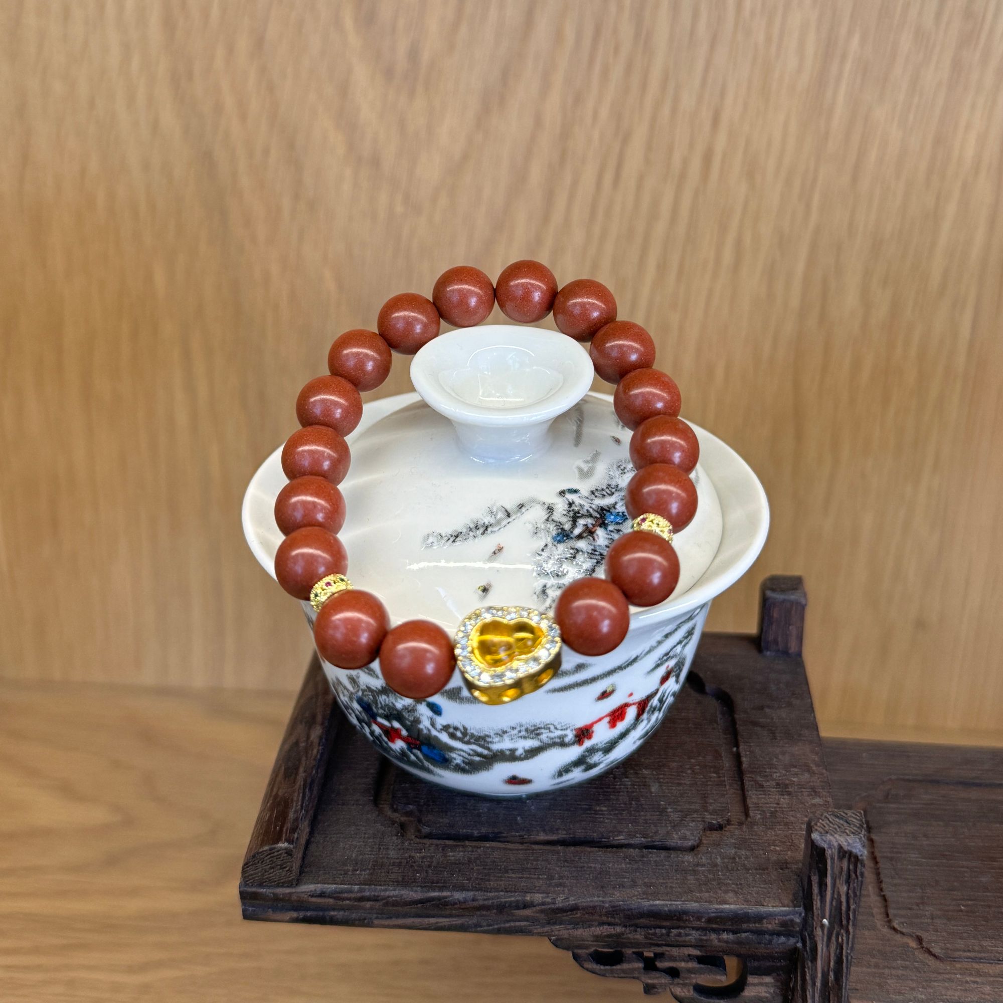 【花芯夫人】古法天然合香珠手串非遗国风纯手工中药手串佛珠药香珠