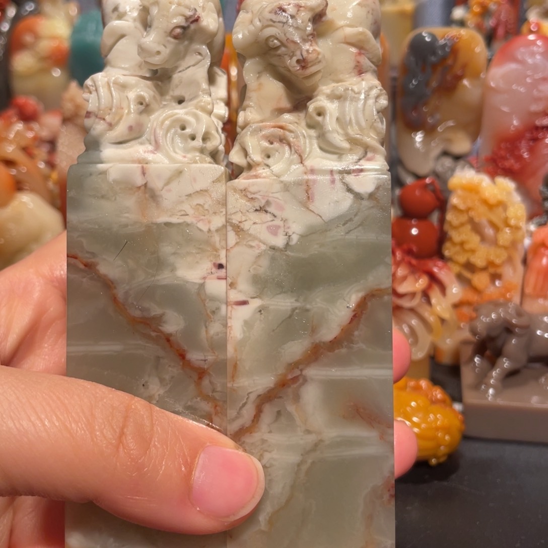 寿山石印石精美印