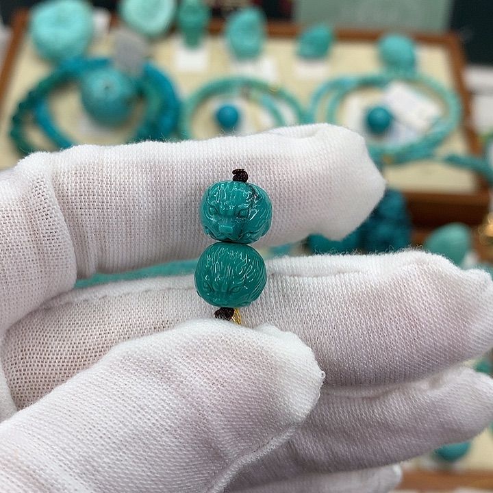 绿松石挂件未镶嵌