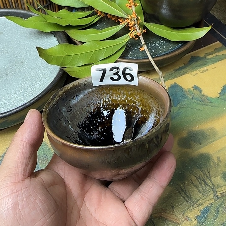 茶盏建盏杯主人杯龙窑柴烧