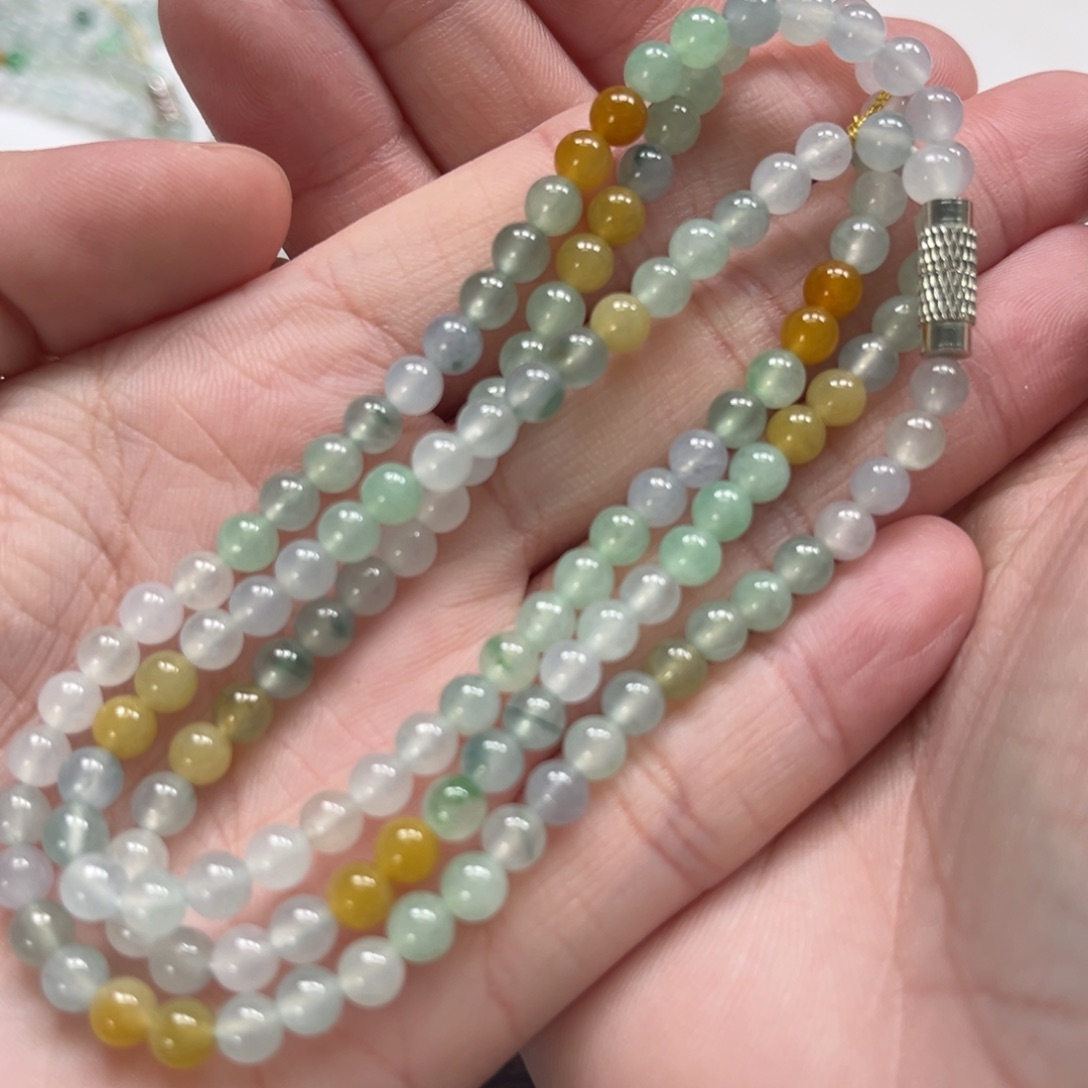 翡翠未镶嵌颈饰缅甸翡翠