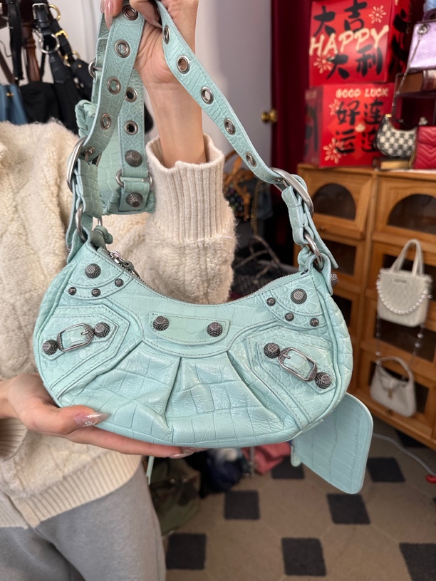 95新 Balenciaga/巴黎世家 阿白奢品｜巴黎世家 月牙包