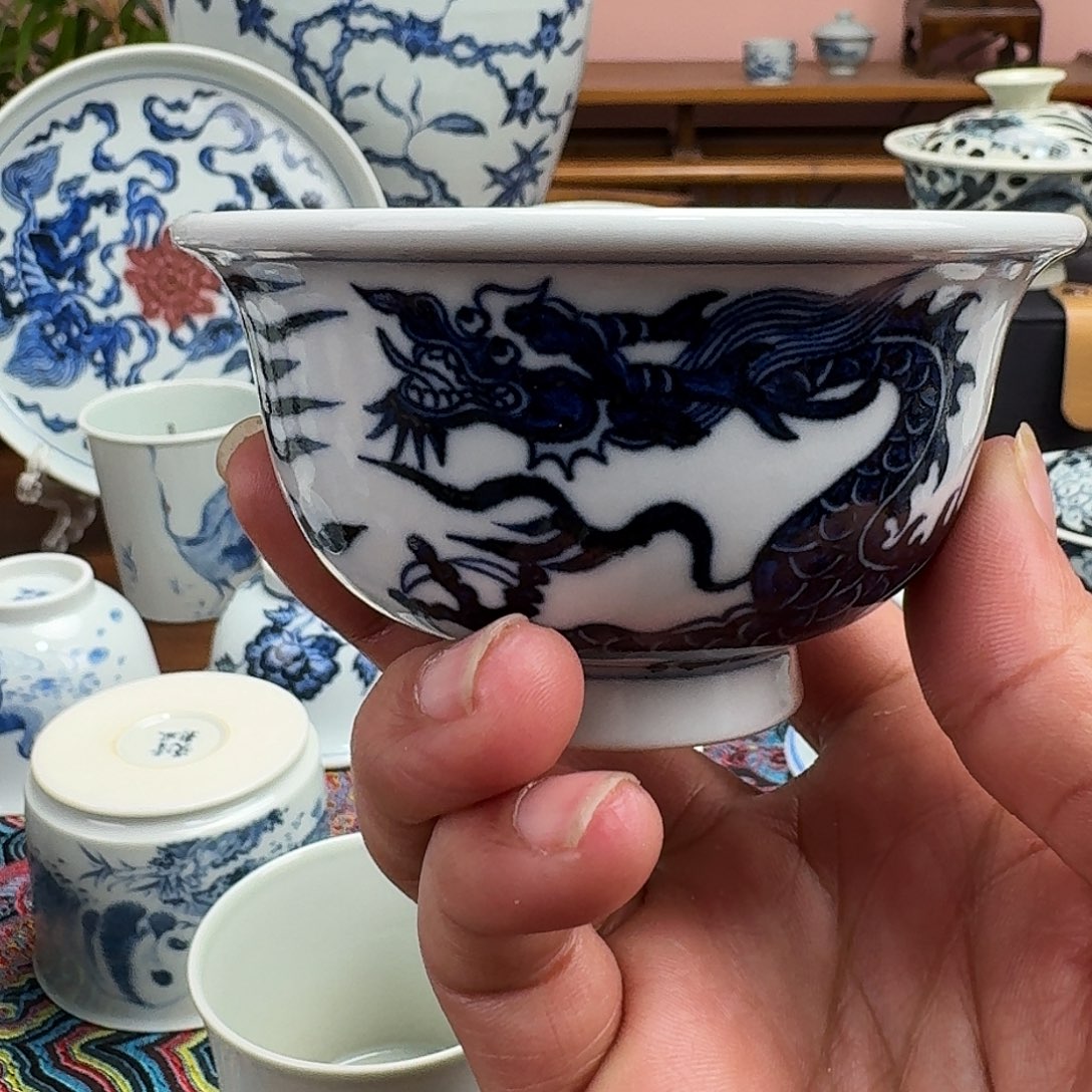 景德镇手绘茶具的