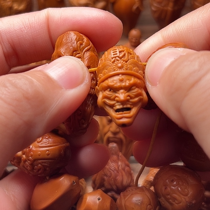 笑***事橄榄核吊坠橄榄核