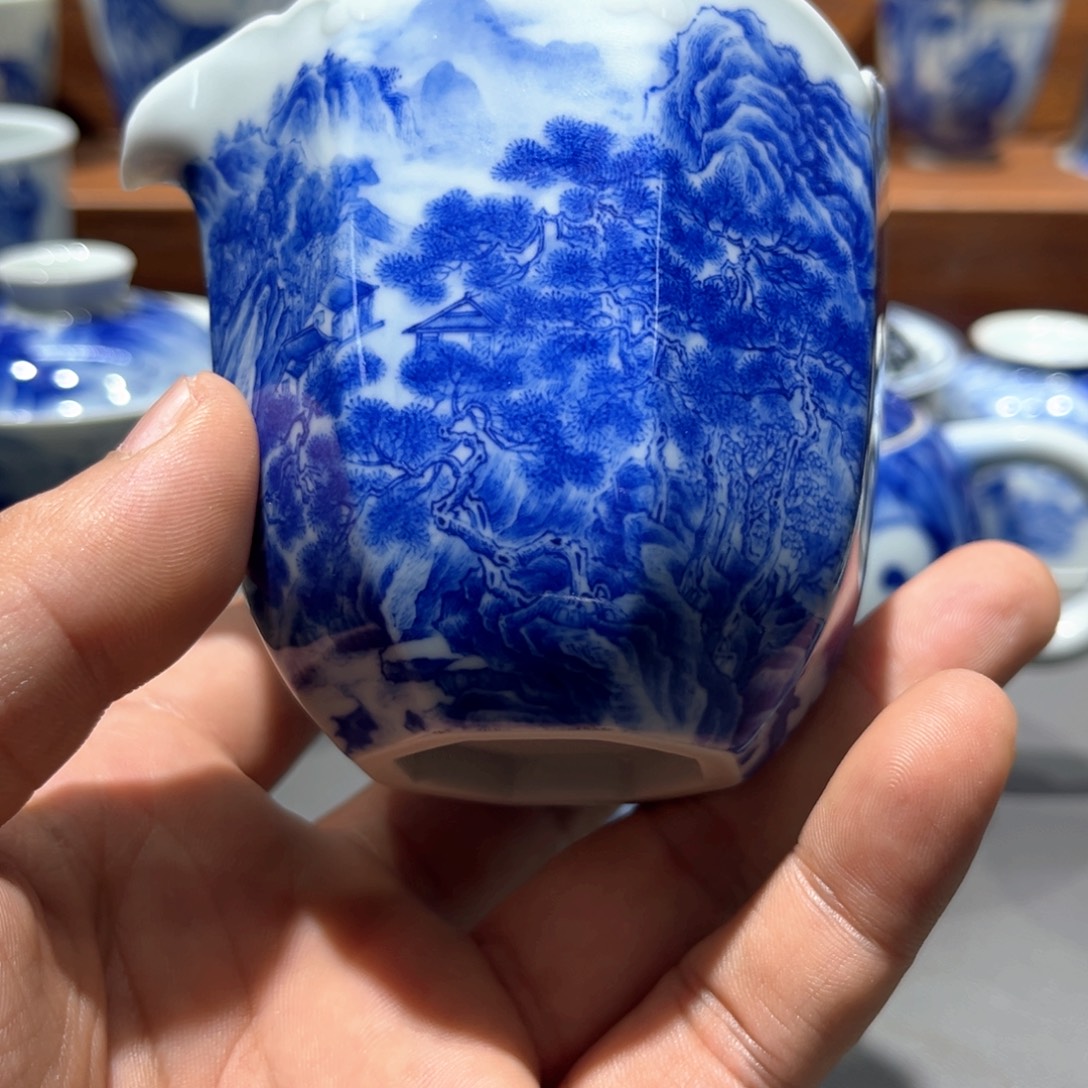 金***i摆件手工手绘八方公道