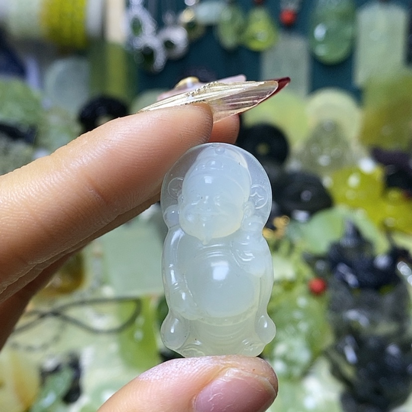 【闪购商品】蛇纹石玉颈饰未镶嵌