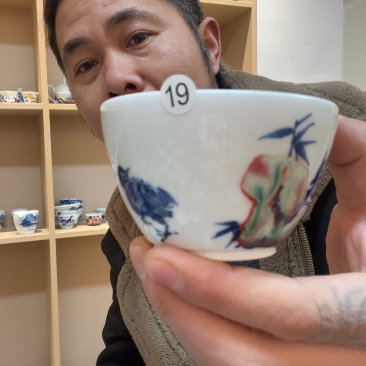 杯景德镇手绘陶瓷