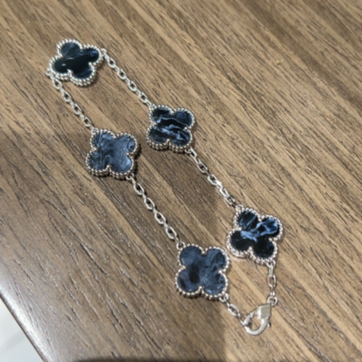 铂金pt950彼得石花手链