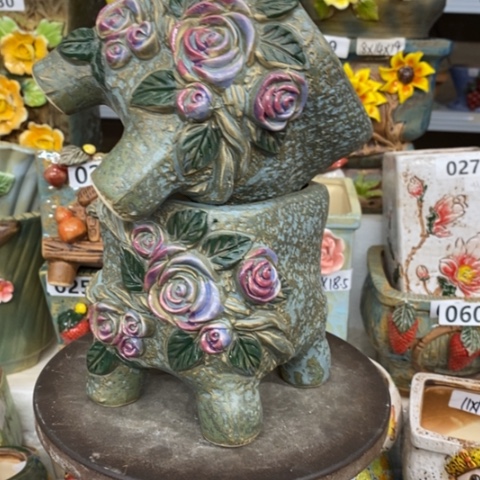 【闪购商品】红陶粗陶材质多肉花盆