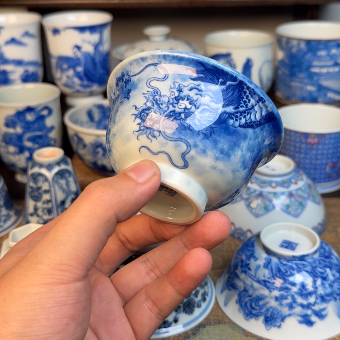 B***.现代手工手绘茶器