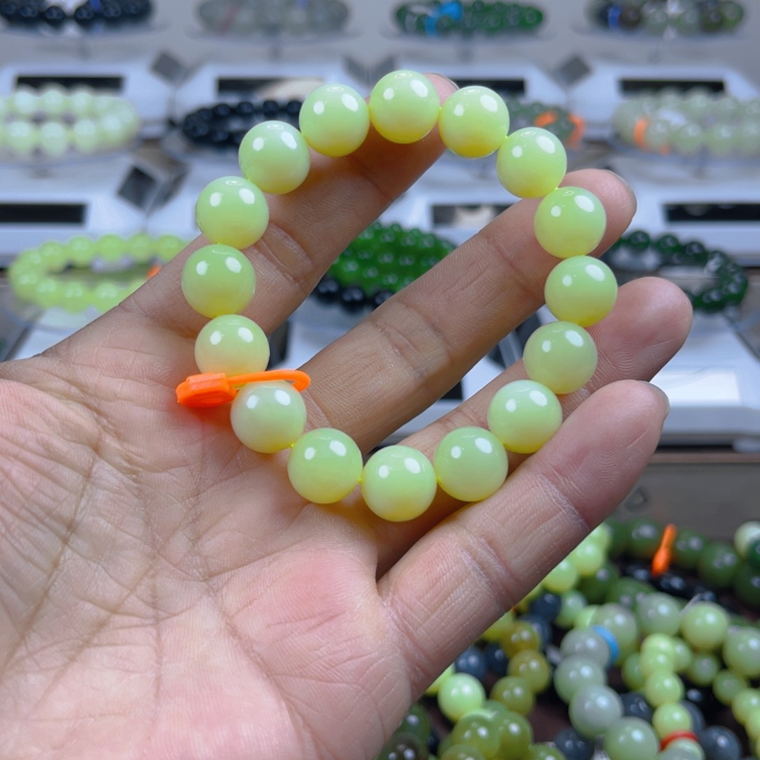 和田玉手链未镶嵌