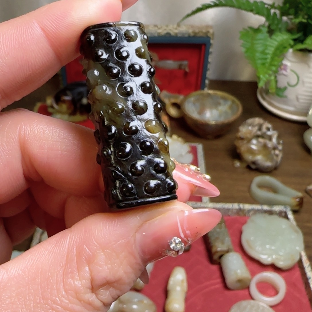 和田玉挂件未镶嵌田**型