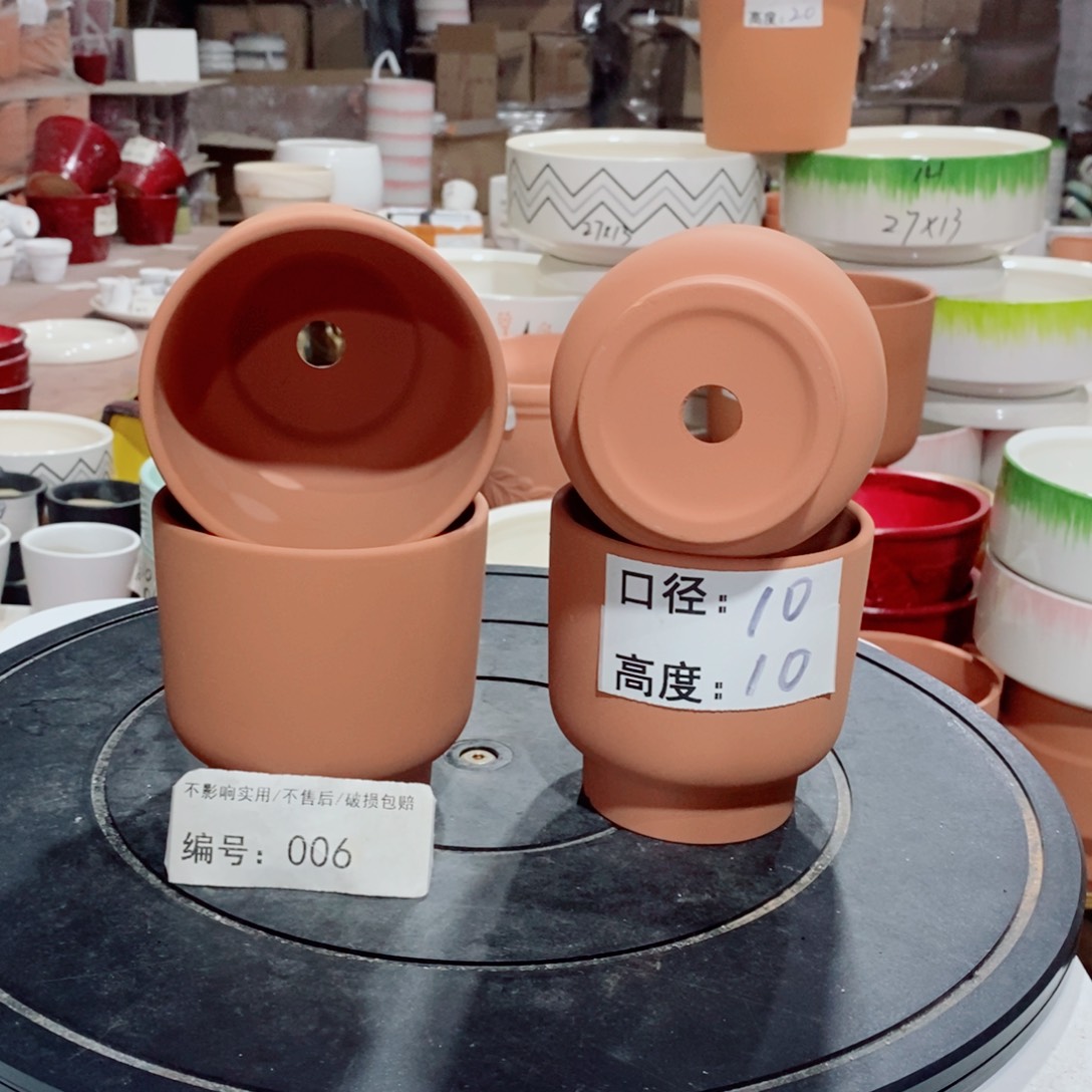 微瑕花盆-006-口10×10-4个