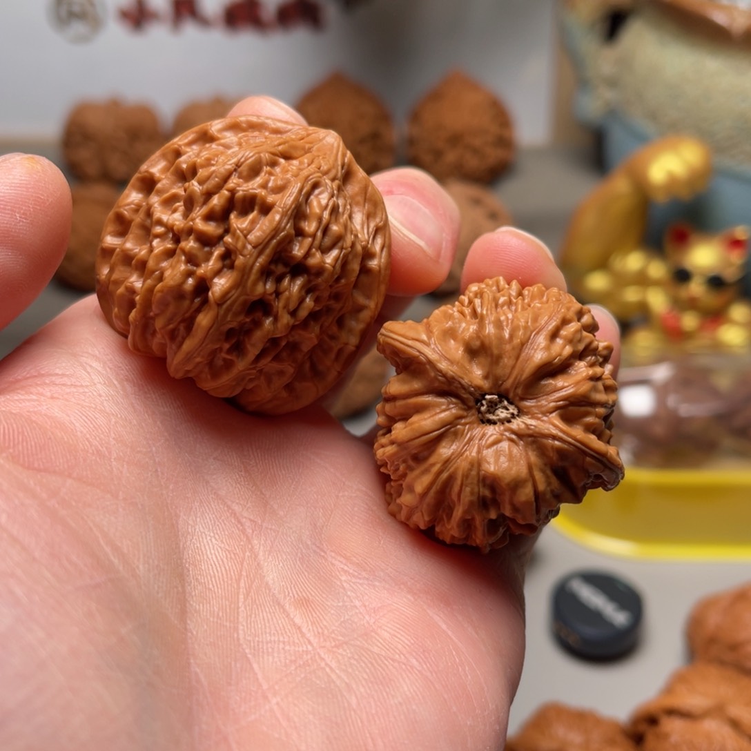 文玩核桃把件39火麒麟