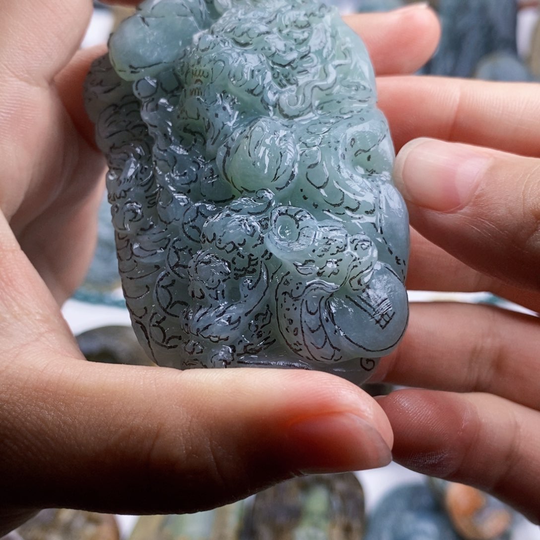 未镶嵌定制翡翠苍*缅甸翡翠定制料定金