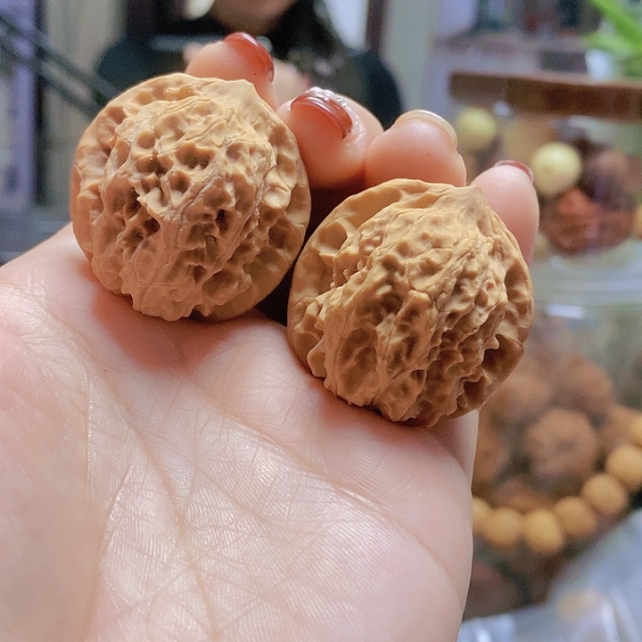 【闪购商品】文玩核桃把件34天通宝迷你