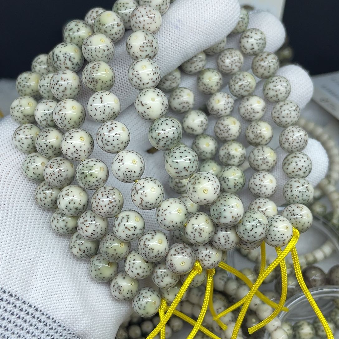 星月菩提手串冰*10圆珠，5条。