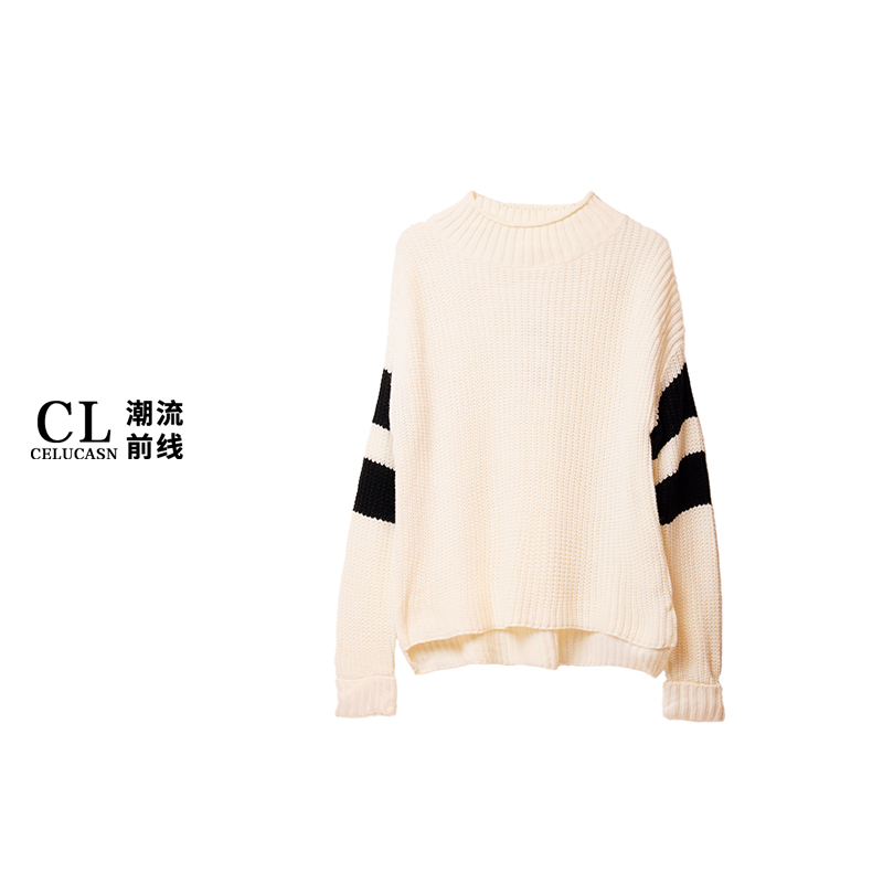 K5VB6512#秋冬款简约时尚针织打底衫女