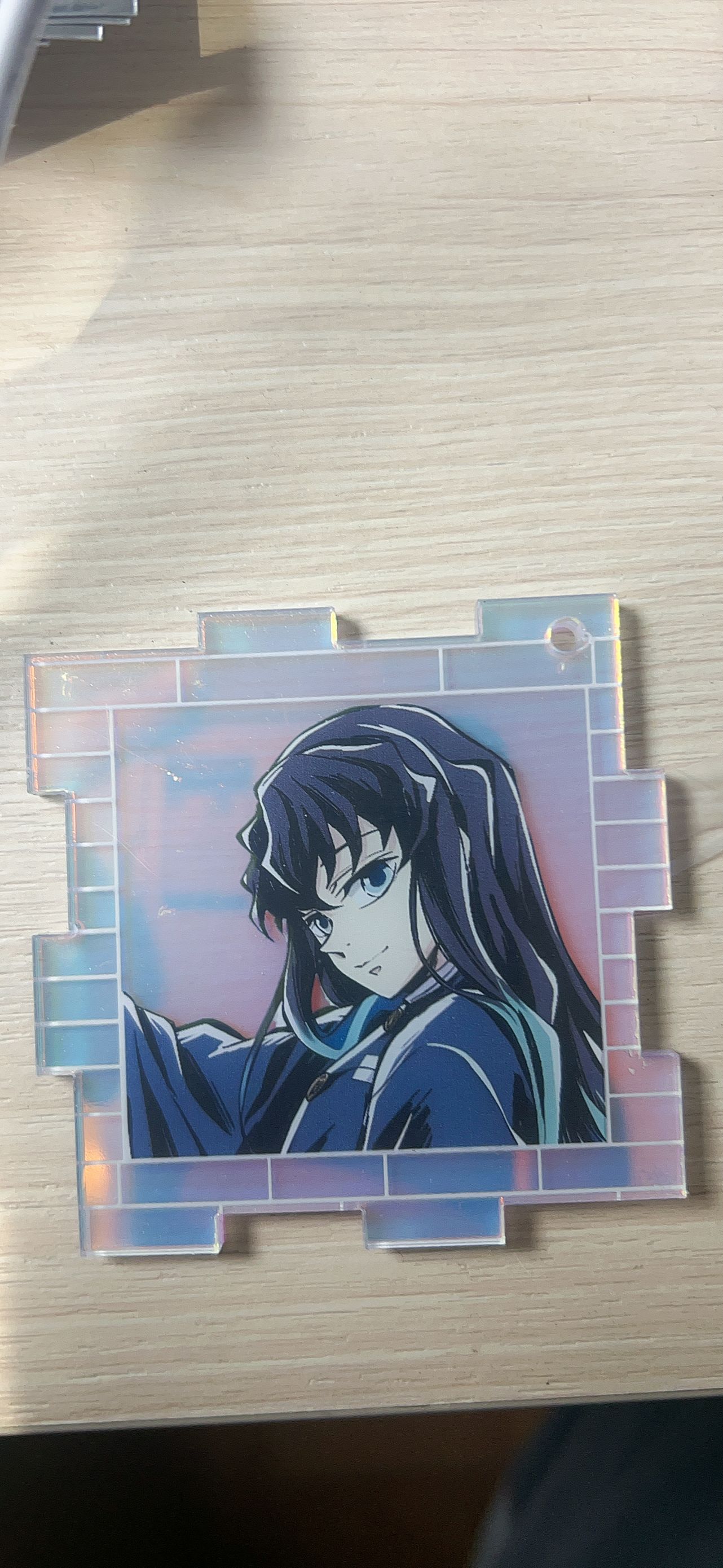 鬼灭之刃亚克力钥匙扣拼图