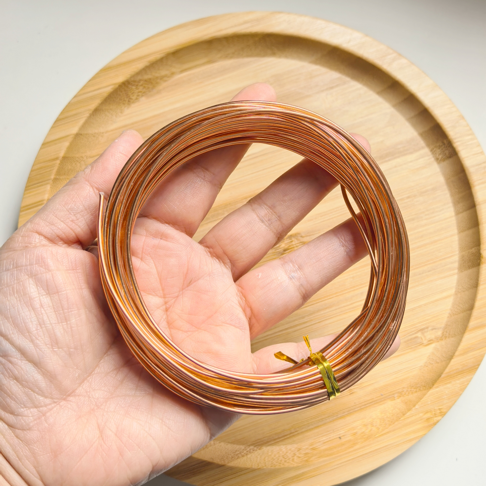 满38包邮1.5mm彩色铝线5米钩针人偶内置支撑骨架