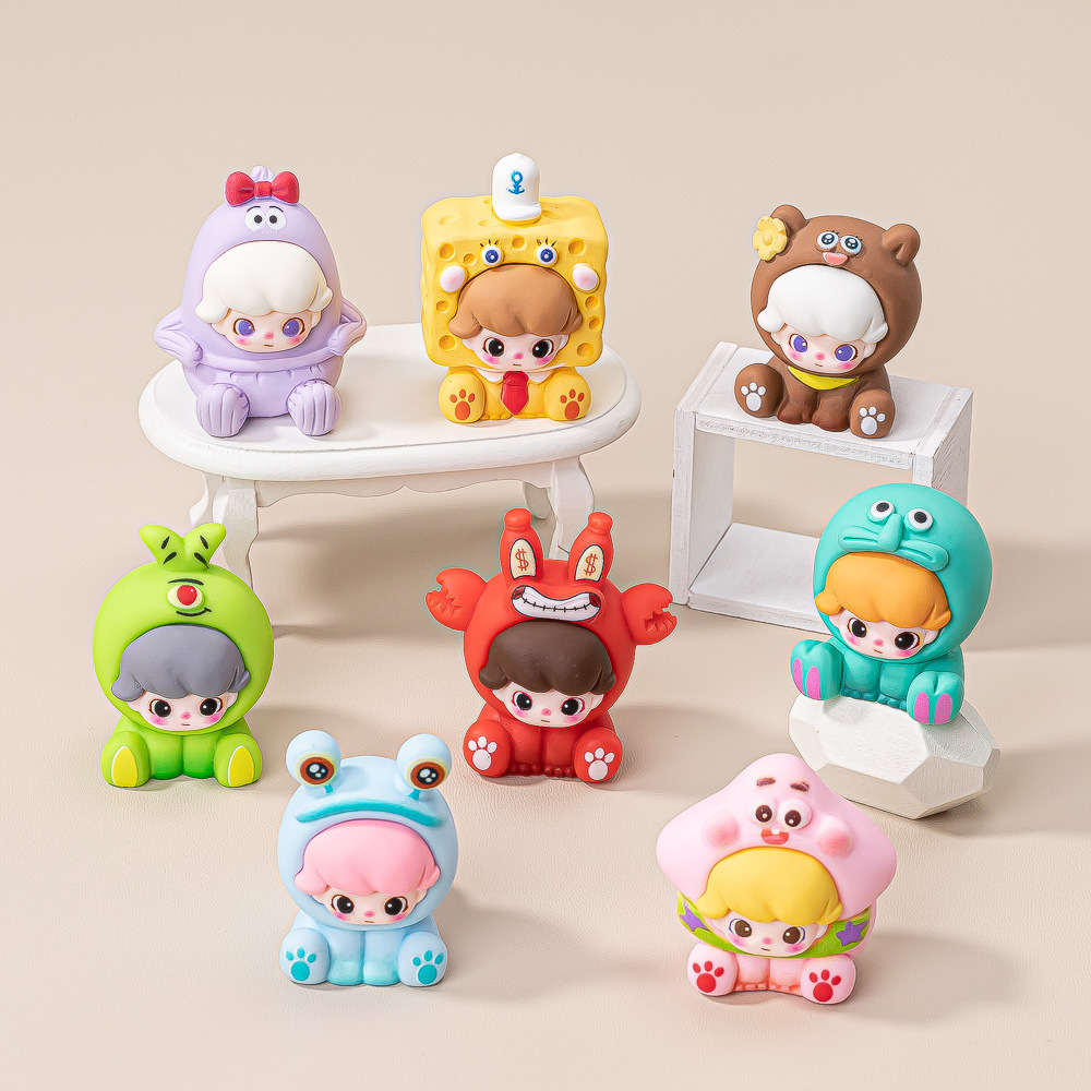 【海绵宝宝】树脂DIY萌粒小摆件