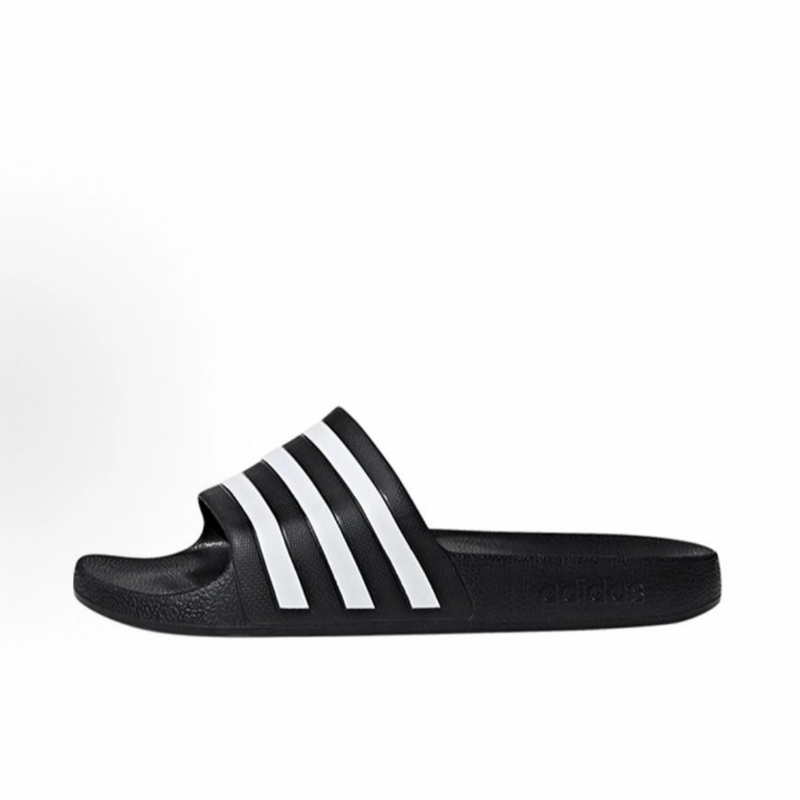 阿迪达斯/adidas商场同款男女同款黑白舒适游泳休闲拖鞋 F35543