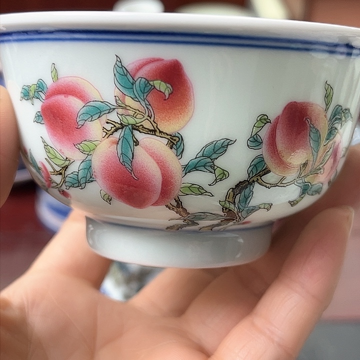 摆件景德镇陶瓷茶具摆件日用瓷13