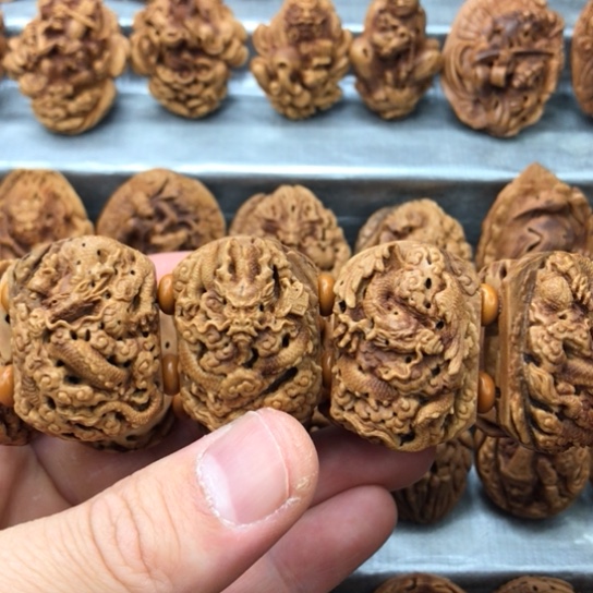 桃核手串桃核材质