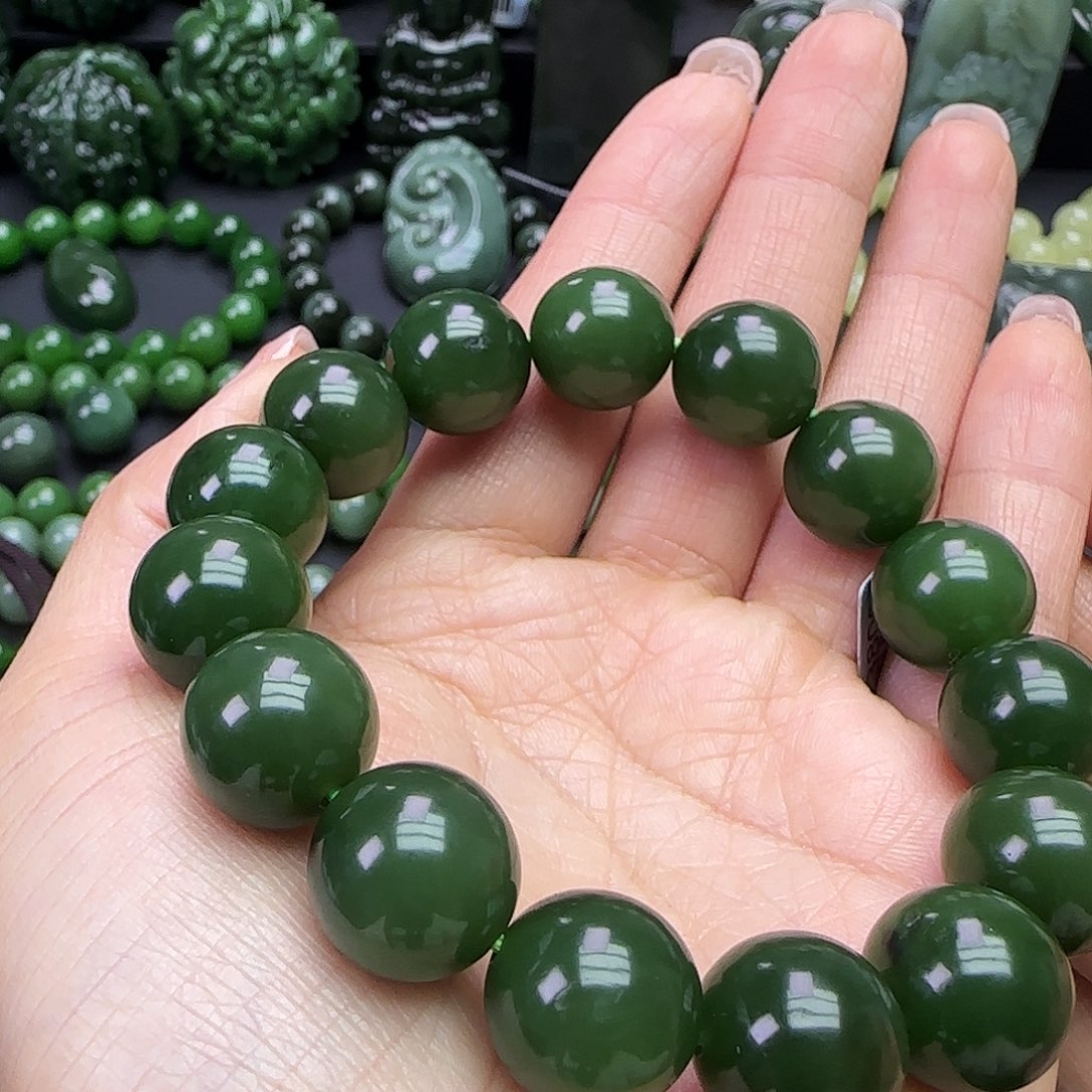 和田玉银S925镶嵌珠宝奇石