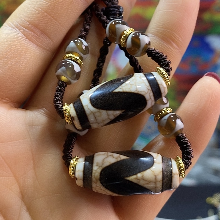 玛瑙/玉髓颈饰未镶嵌86多样性发其一