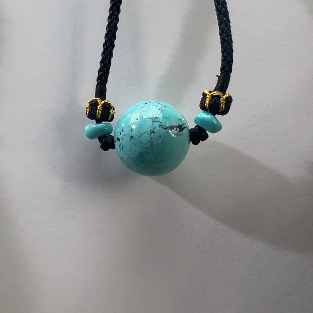 绿松石未镶嵌挂件16