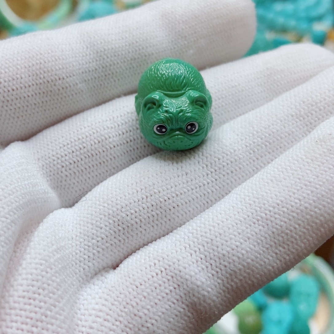 绿松石珠子未镶嵌