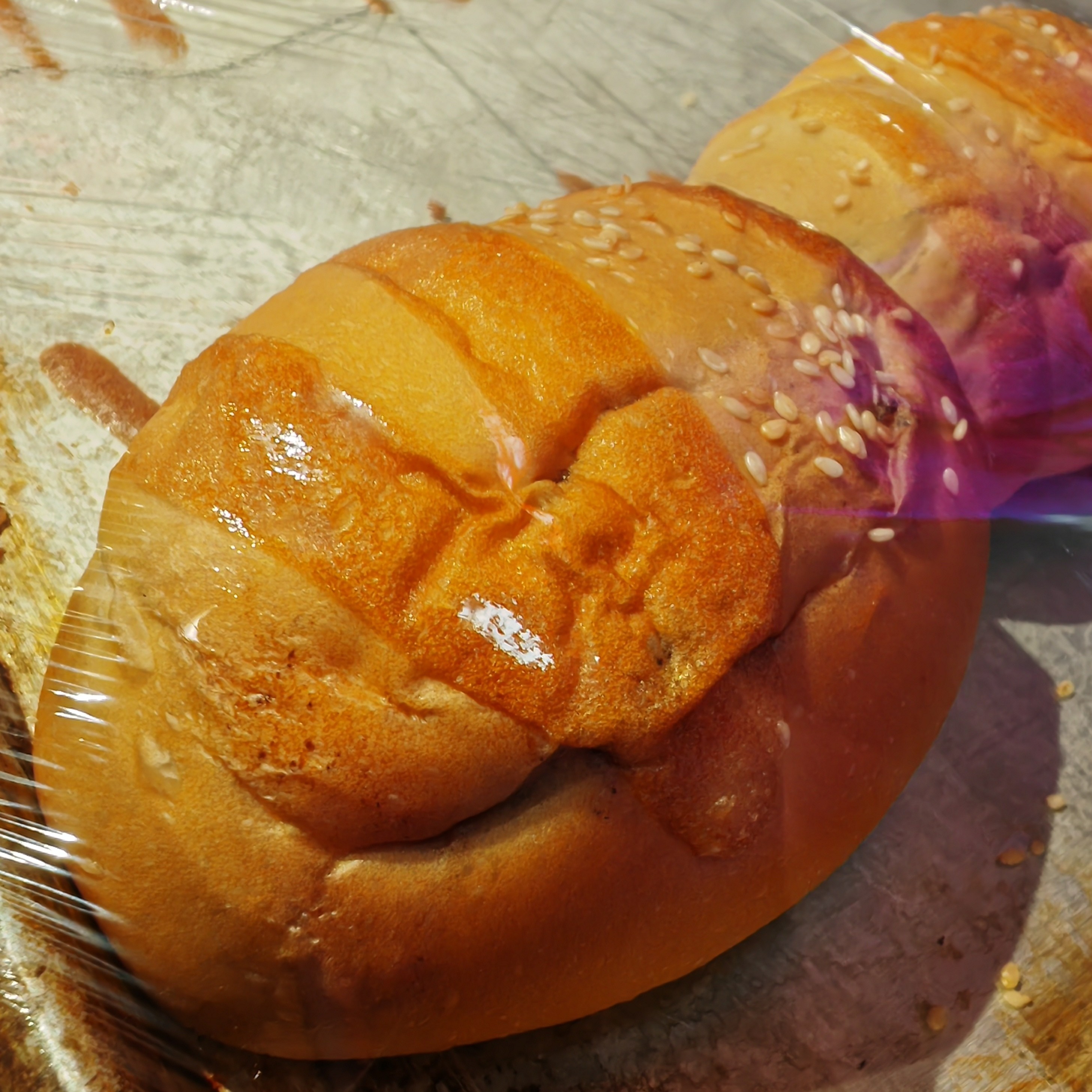 传统豆沙面包15个