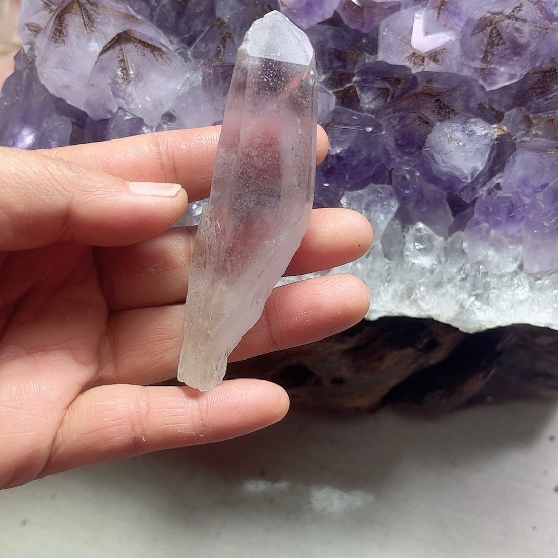 水晶天然水晶原石未镶嵌无**名