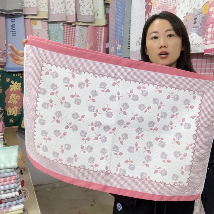 棉特价粉色玫瑰花