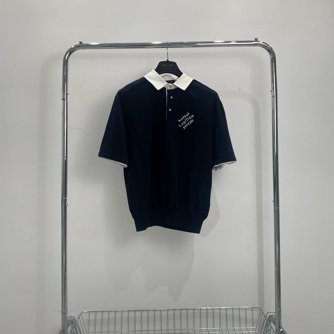 louis vuitton 路易威登联名菲董针织polo yy00413 尺码m成色试穿